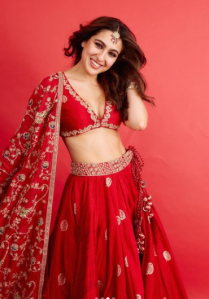 Sara Ali Khan Red Lehenga Look