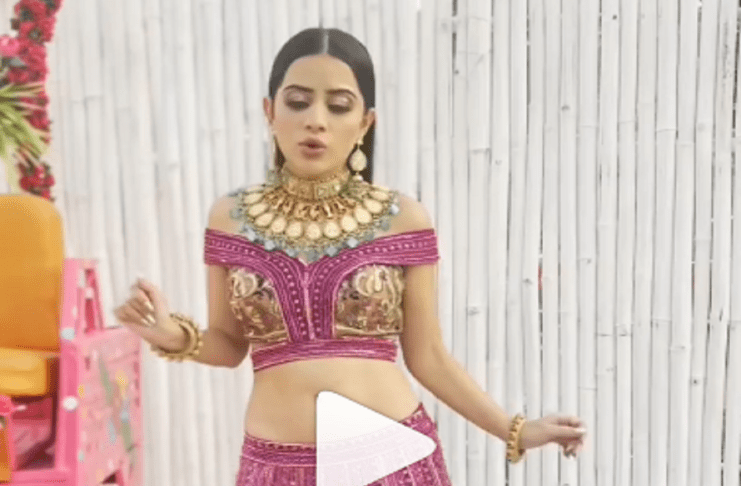 Uorfi Javed Bridal Look: Urfi Javed dropped her beauty in the lehenga, the user said- 'This miracle...