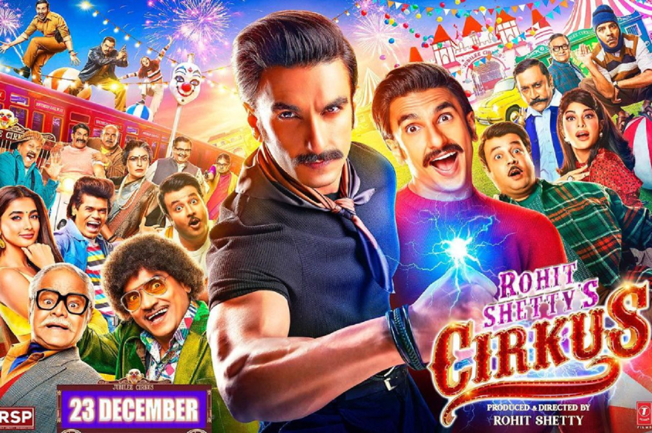 Cirkus Poster: रणवीर सिंह की फिल्म ‘सर्कस’ का नया पोस्टर आउट, दमदार किरदार में नजर आए सितारे