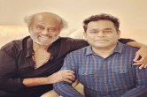 Rajinikanth and AR Rahman In A Picture