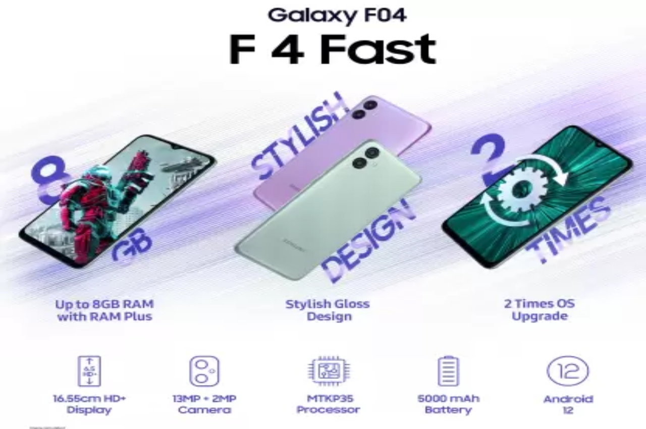 Samsung Galaxy F04 Phone