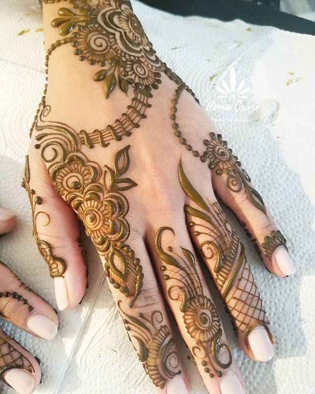 Holi special front hand mehndi design-beautiful and easy Arabic mehndi-तीज  त्यौहार के लिए आसान मेहंद - YouTube