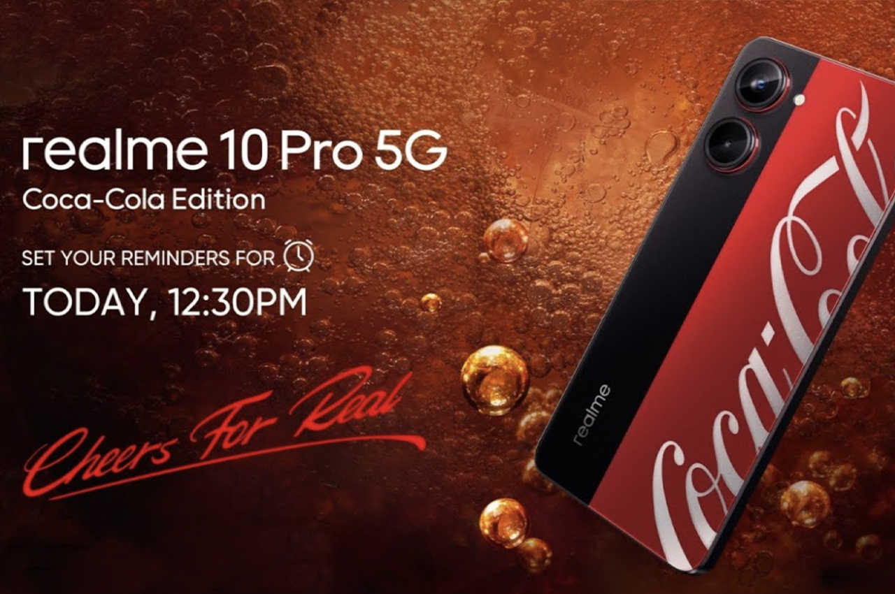 Realme 10 Pro Coca-Cola Edition, Realme 10 Pro, Coca-Cola phone, Coca-Cola phone specifications, Coca-Cola phone features