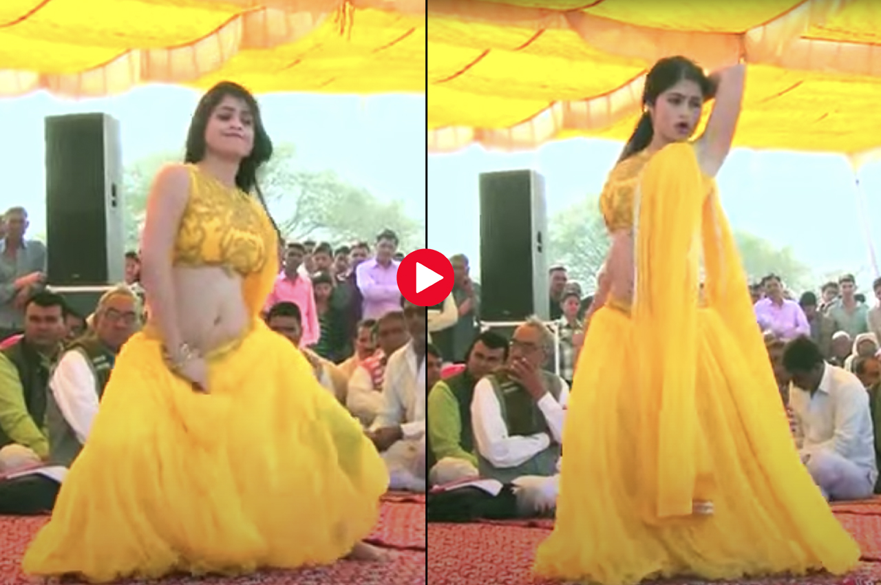 Haryanvi Dance Video: मानवी ने स्टेज पर बैठ दिखाए ऐसे मूव्स, बेकाबू हो गई भीड़