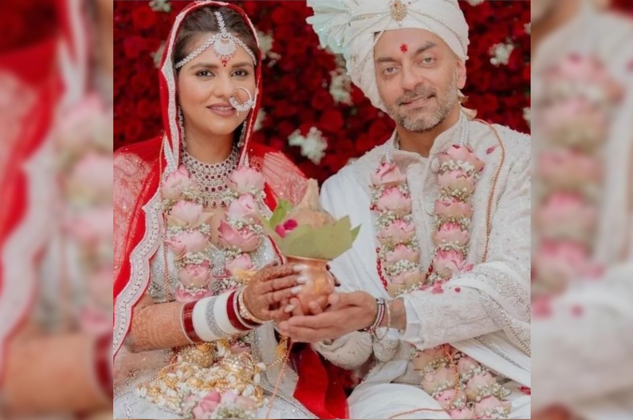 Daljeet Kaur nikhil patel wedding pictures goes viral