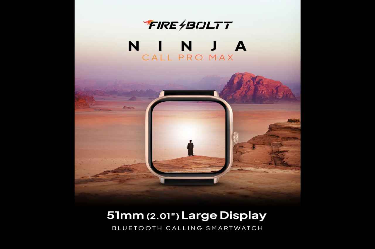 Fire-Boltt Ninja Call Pro Max smartwatch