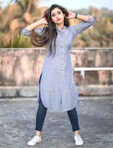 Jeans with kurti