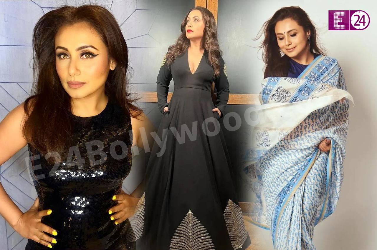 Rani Mukherjee Looks, Actress Rani Mukherjee, Rani Mukherjee Elegant Looks, Rani Mukherjee Saree Looks, Rani Mukherjee Western Dress Looks