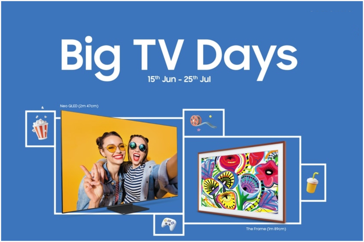 samsung big tv sale, samsung big tv days sale 2023, samsung, big tv days sale, Samsung Big TV Days, Samsung TV Sale, Samsung Big TV Days Offers, Samsung TV Discounts, Samsung TV Deals,