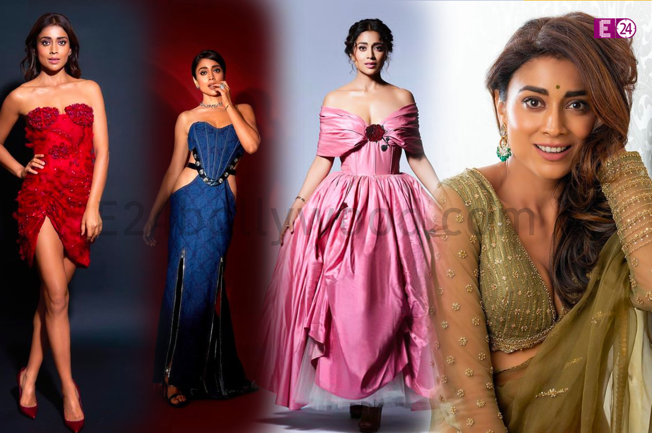 Shriya Saran Looks, Actress Shriya Saran, Shriya Saran Saree Look, Shriya Saran Western Look, Shriya Saran, Fashion Tips