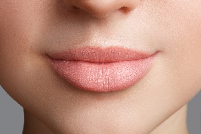 soft pink lip shade