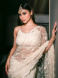 Mouni Roy's elegant look in white saree