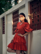 Dia mirza latest cute photos in frill frock on instagram