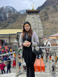 Anjali Arora visited Kedarnath Dham