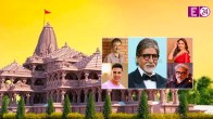 Ram Mandir Inauguration Ceremony Amitabh Bachchan Rajkumar Hirani Akshay Kumar Arun Govil