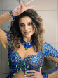 akshara singh latest photos in blue dress on instagram