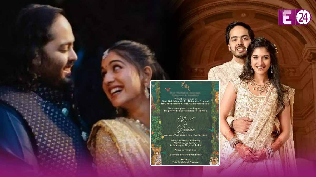 Anant and Radhika Wedding Invitation