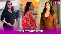 Bollywood Actresses who were Pregnant Before Marriage