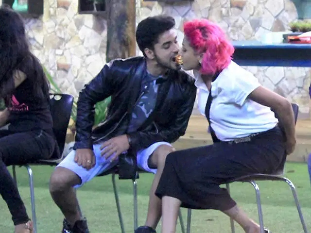 Gautam Gulati and Diandra Soares