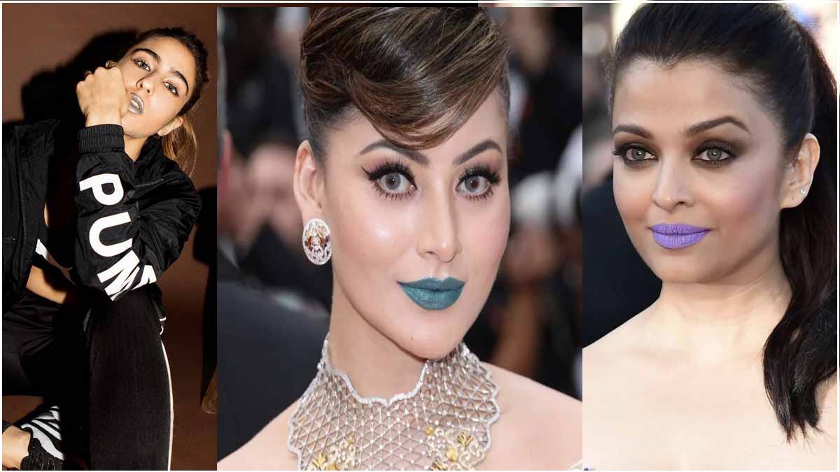 Bollywood actress Weirdest lipstick shades