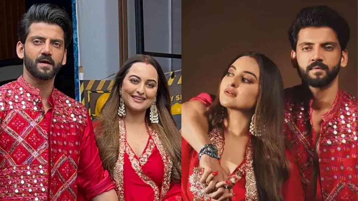 Sonakshi Sinha and Zaheer Iqbal