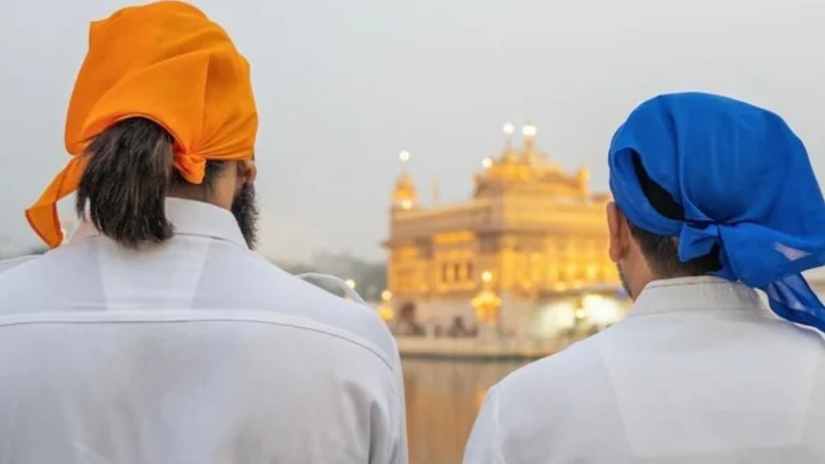 Ranveer Singh and Aditya Dhar at Golden Temple