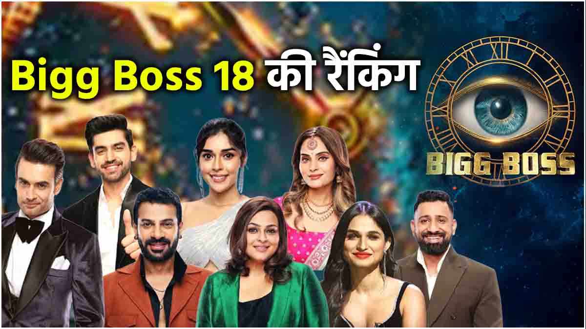 Bigg Boss 18 Ranking list