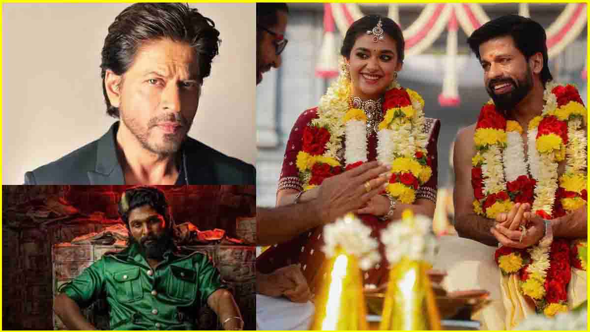 SRK, keerthy suresh wedding pic, allu arjun pushpa 2