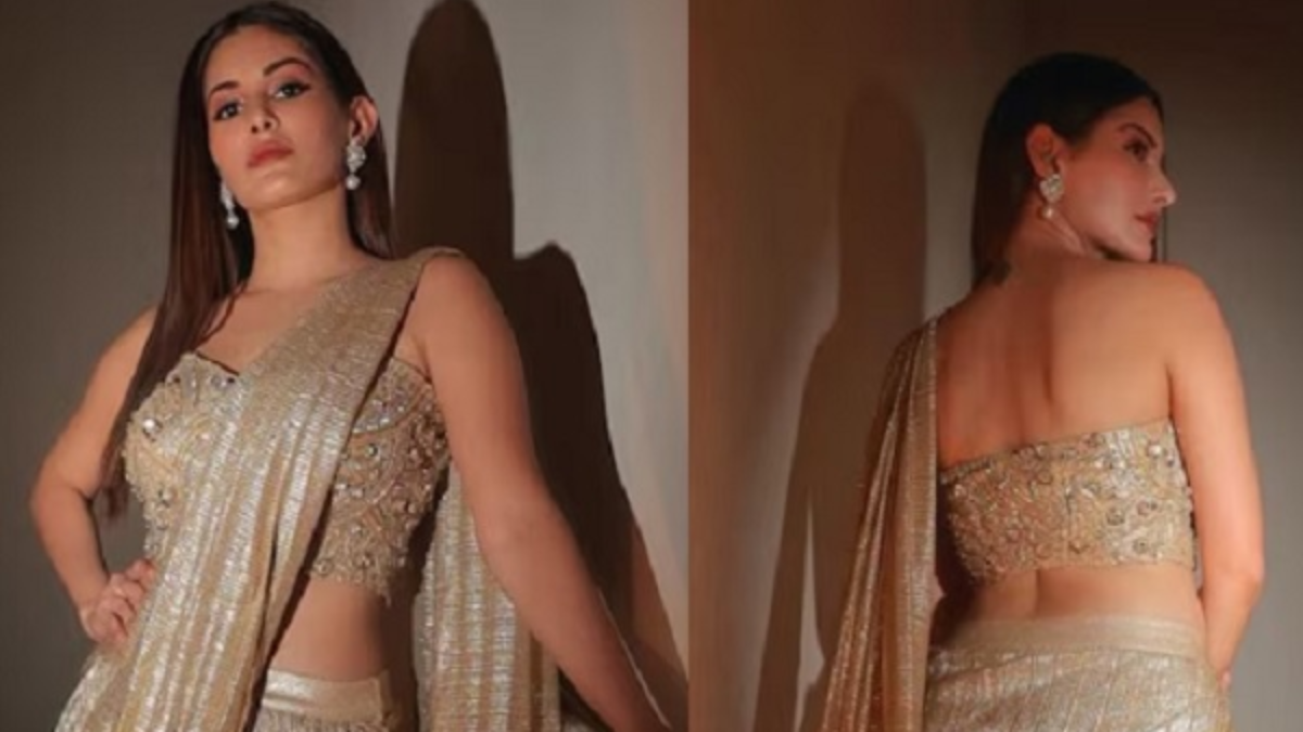 Kriti in Saree Mrs. Samrat looks glamorous (1) -1-2-3-4
