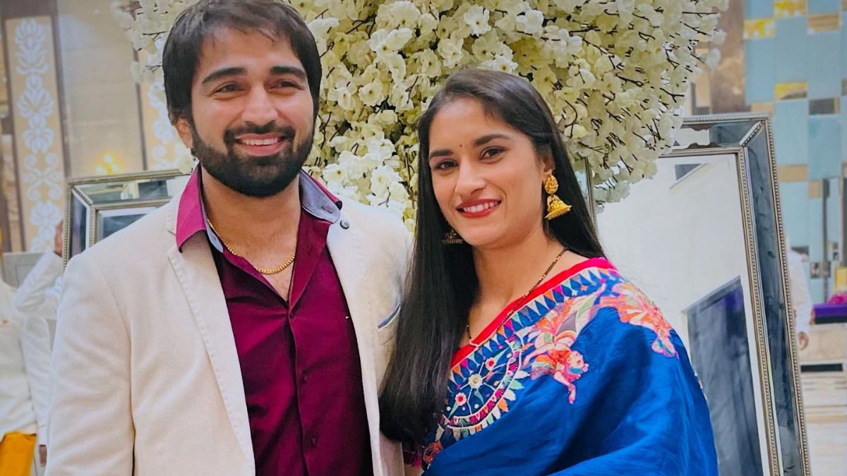 Vinesh Phogat shares pregnancy news with husband Somvir Rathee, expecting their first child