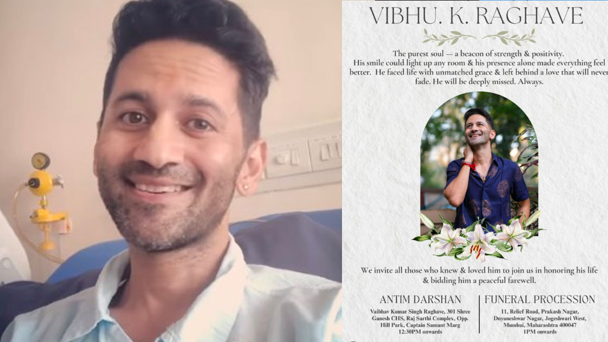vibhu raghav passes away