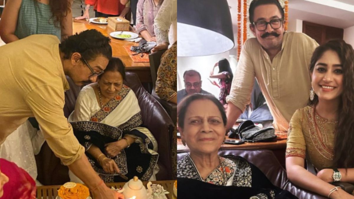 aamir khan mother zeenat hussain