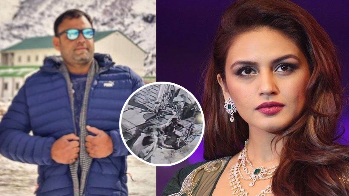 Huma Qureshi Cousin Brother Murder CCTV