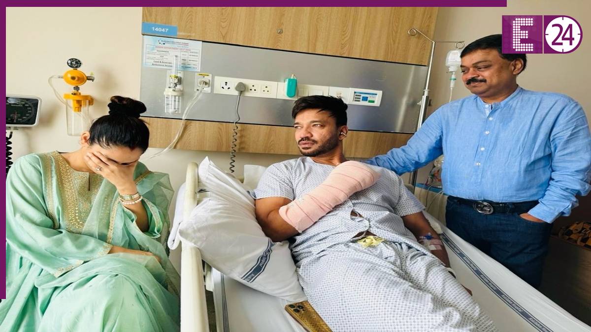 ankita lokhande, vicky jain, vicky jain and ankita lokhande, Vicky Jain Accident, Vicky Jain health update