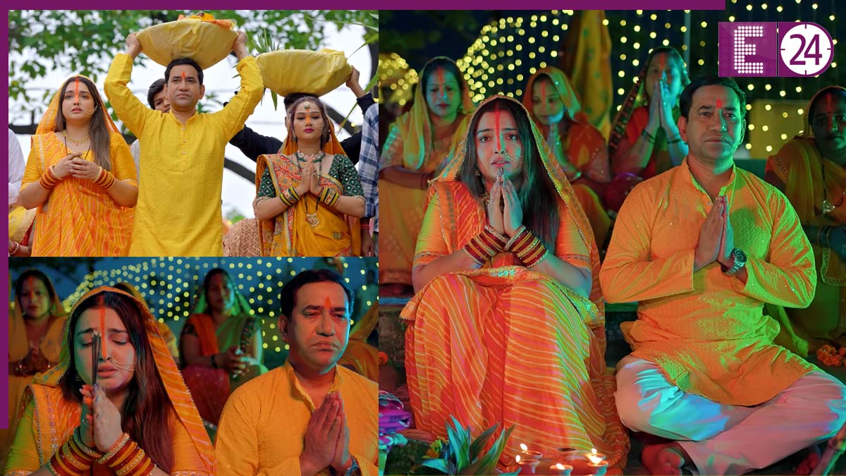 Chhath 2025 Amrapali Dubey & Nirahua New Bhojpuri Song