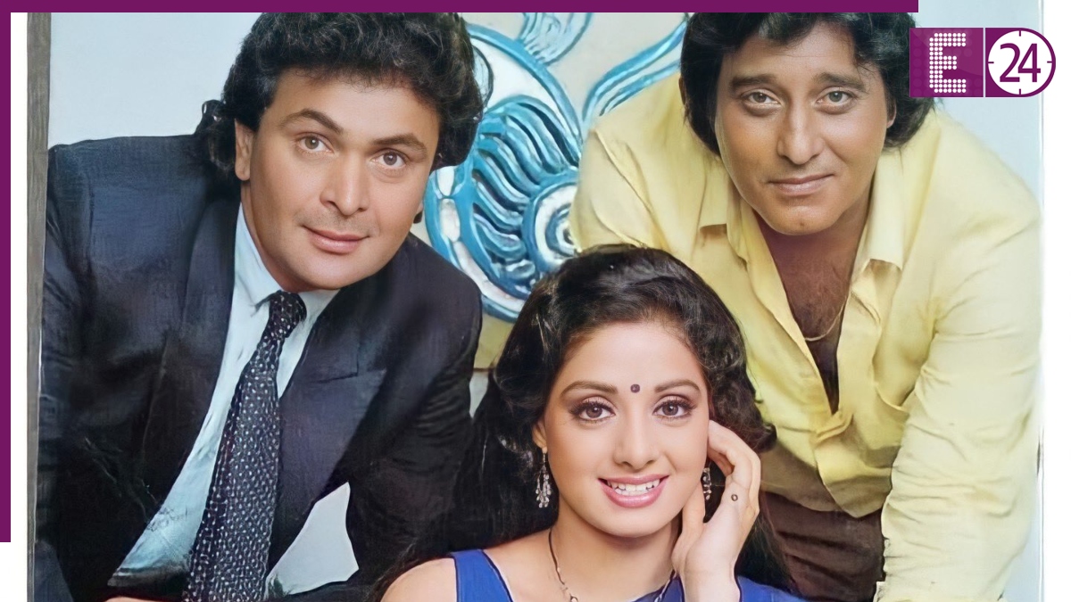 Sridevi, Vinod Khanna, Rishi Kapoor Chandni Movie