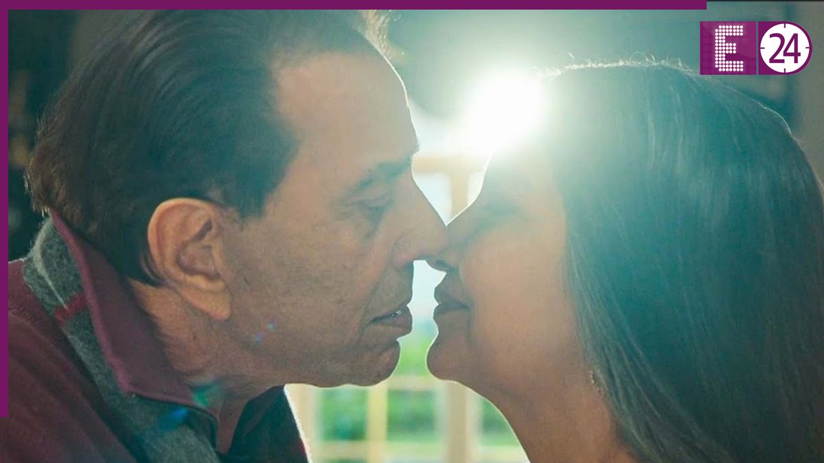 DHARMENDRA shabana azmi kissing