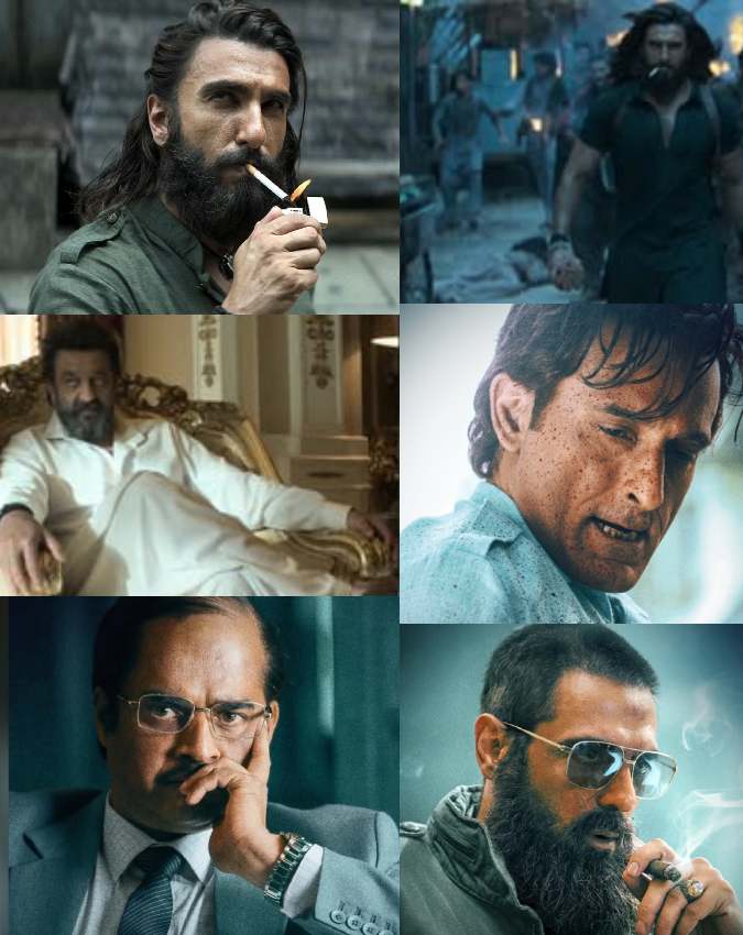 Dhurandhar Real Vs Reel Role Dhurandhar Real Vs Reel Role-1-2