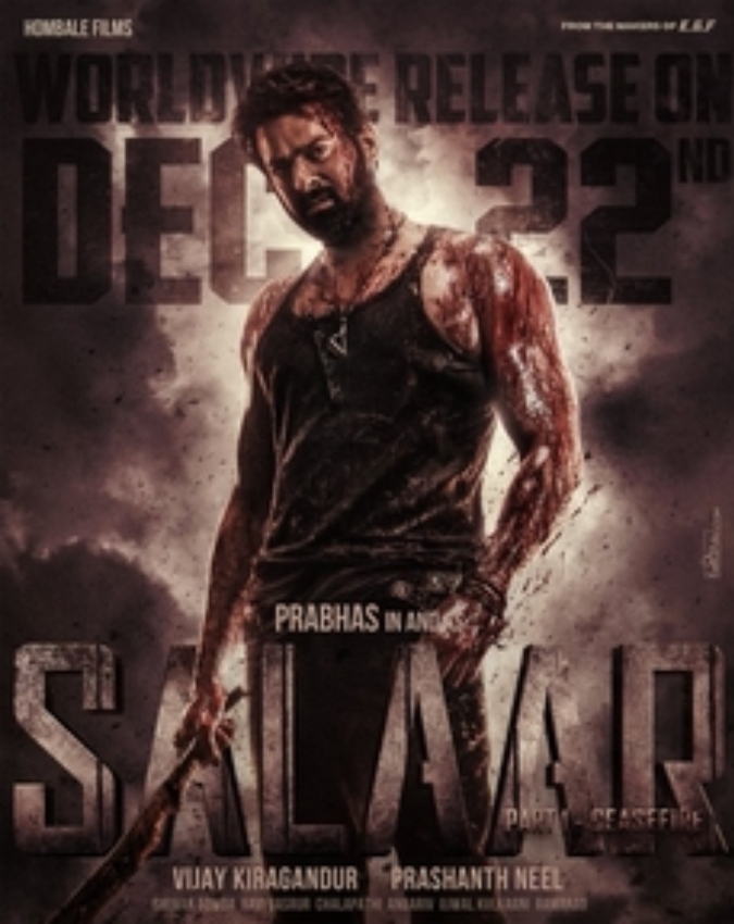 best action thriller movie Salaar Part 1 Ceasefire on ott -1-2-3-4-5