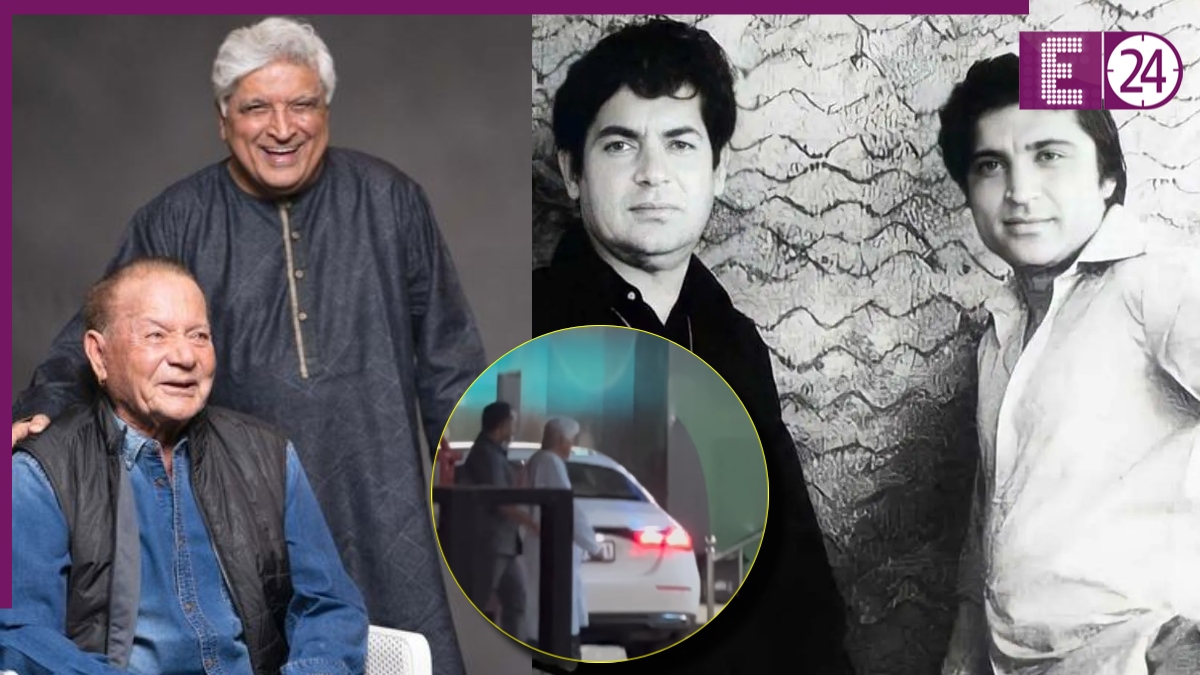 Javed Akhtar Visited Lilavati to Meet Salim Khan (8) -1