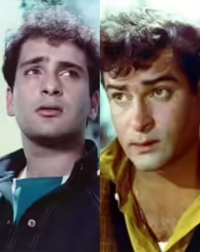 Rajiv Kapoor With father Raj Kapoor -1-2