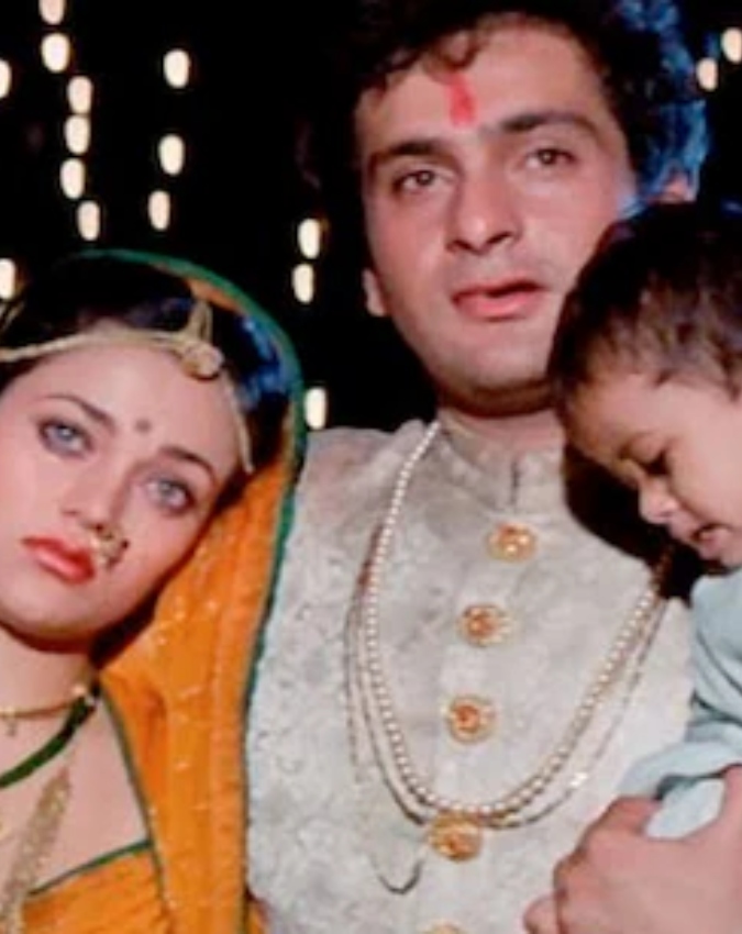 Rajiv Kapoor With father Raj Kapoor -1-2-3-4