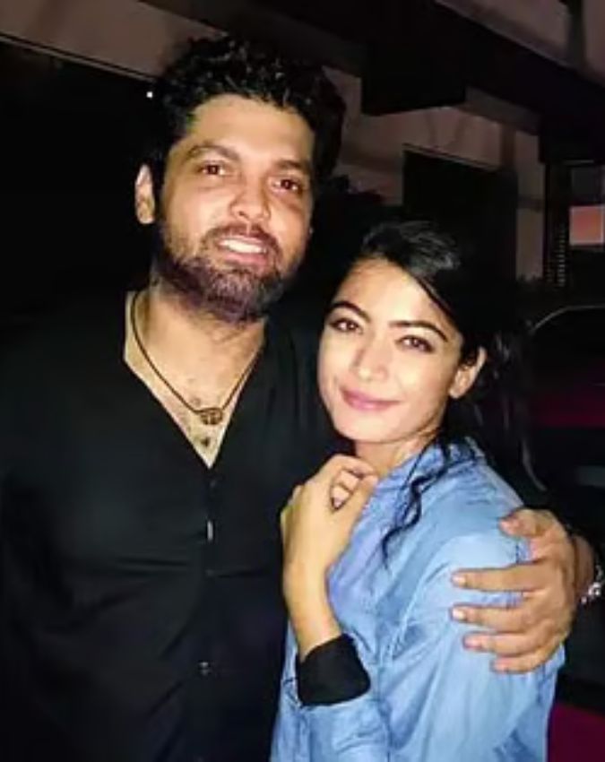 Rashmika Mandanna And Rakshit Shetty Rashmika Mandanna And Rakshit Shetty-1-2-3