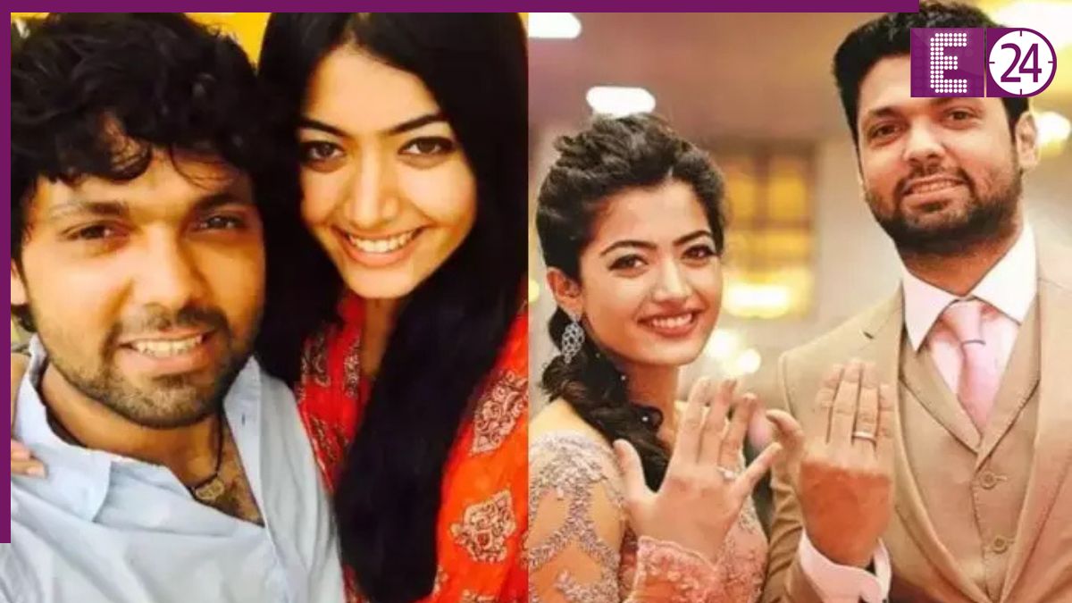 Rashmika Mandanna And Rakshit Shetty Rashmika Mandanna And Rakshit Shetty-1