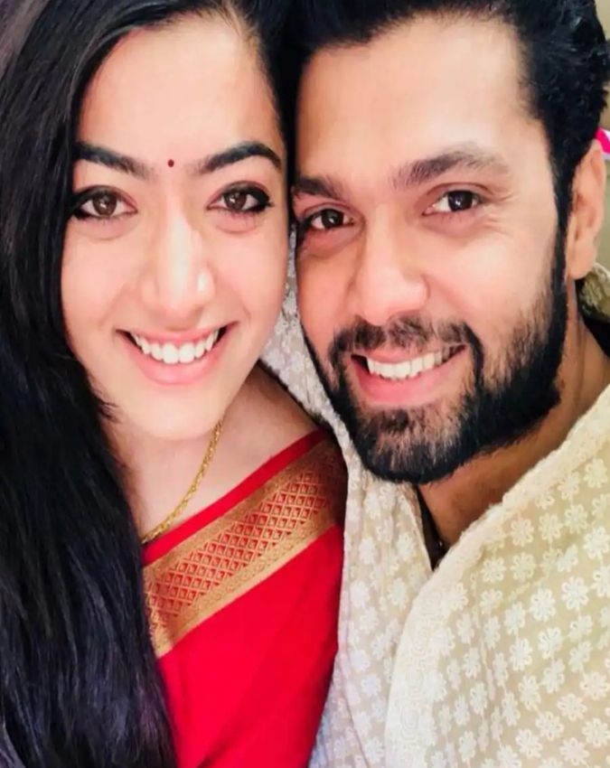 Rashmika Mandanna And Rakshit Shetty Rashmika Mandanna And Rakshit Shetty-1-2-3-4