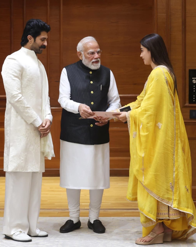 Rashmika and Vijay invited PM Modi and Amit Shah -1-2-3-4-5-6