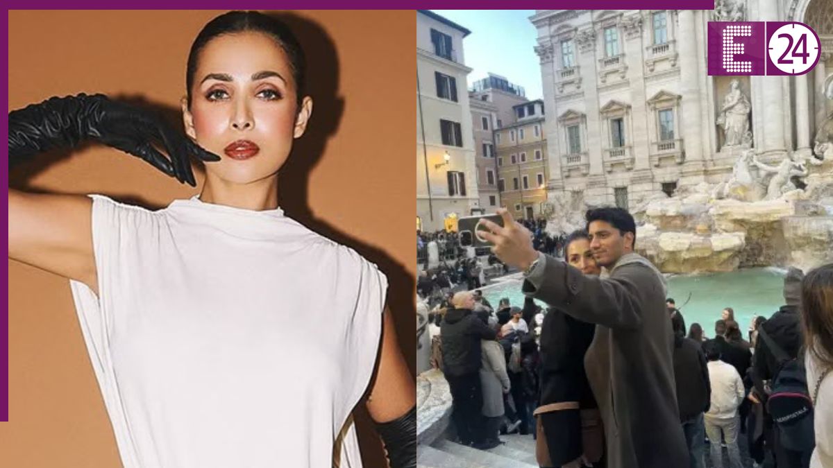 Rumored couple Malaika Arora, Harsh Mehta pictured in Italy -1
