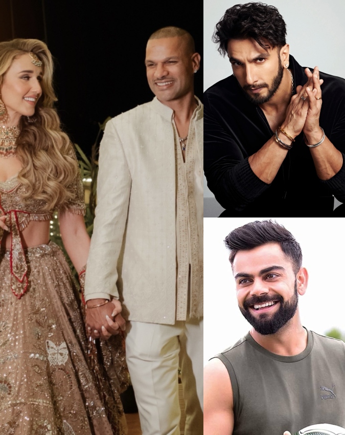 Shikhar Dhawan-Sophie Shine-1-2-3-4-5