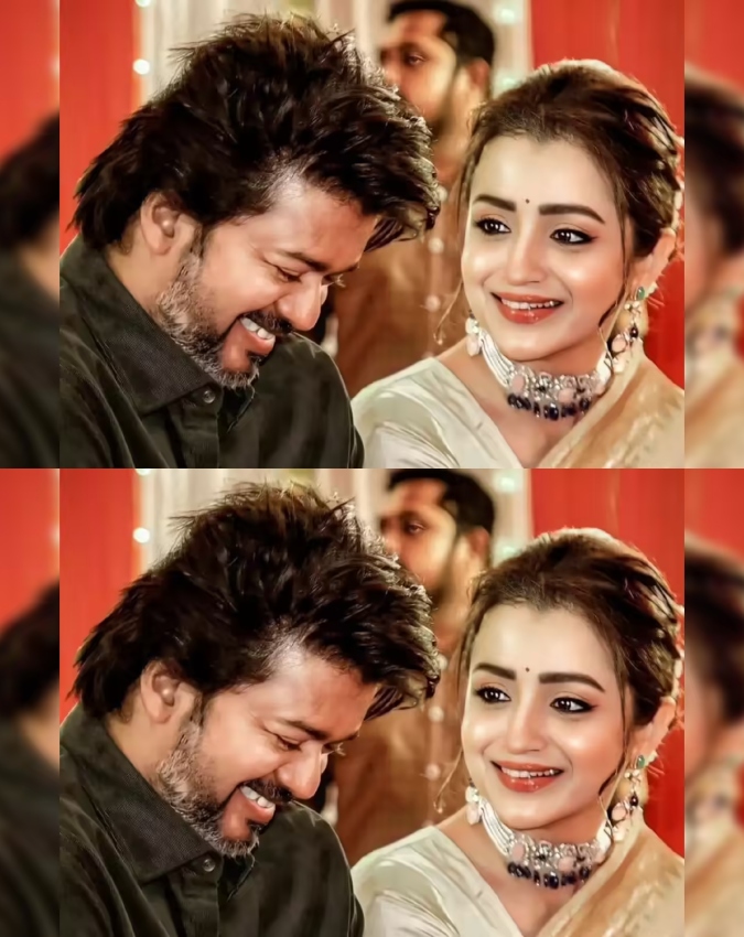Thalapathy Vijay and his Wife And Actress trisha Krishnan-1-2-3-4