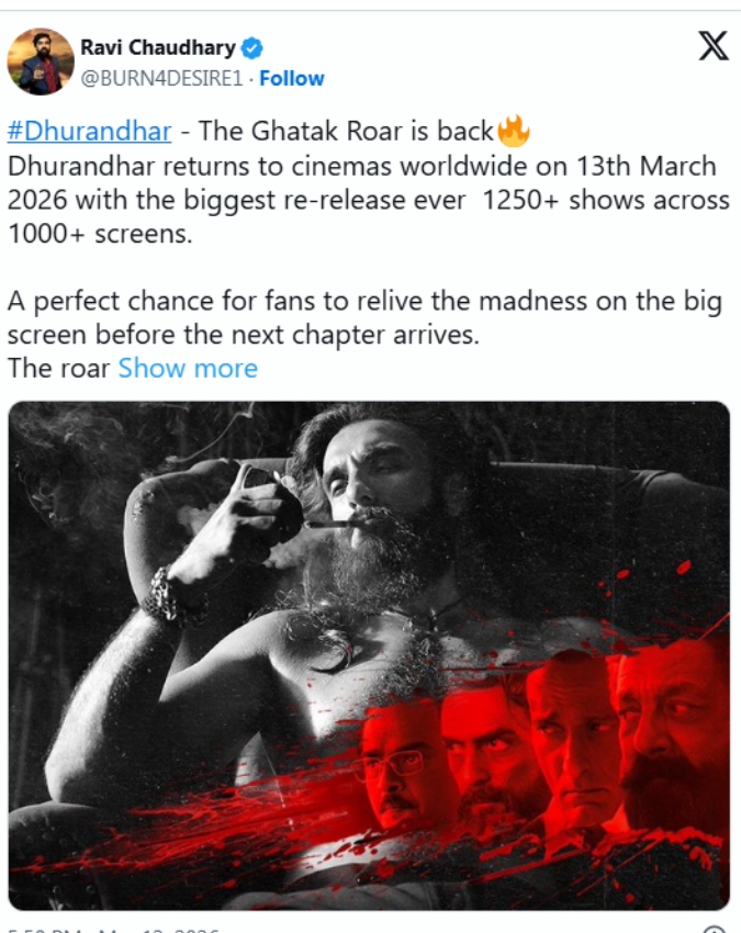 Dhurandhar Re release X Review.jpg (1) -1-2-3